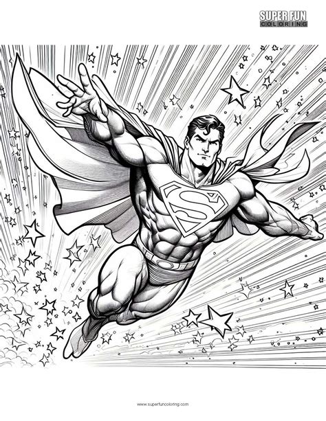 Superman Coloring Pages