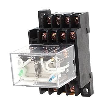 Alcoa PrimeDC 12V 10A Coil Voltage 4PDT 14Pins Terminal Power Relay ...