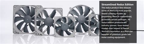 Noctua NF-P14r Redux - 140x40x25mm Round Frame 1500rpm 4-pin PWM CPU ...