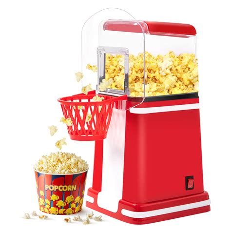 Buy buzhi Popcorn Maker Home Popcorn Making Machine 1200W High Power ...