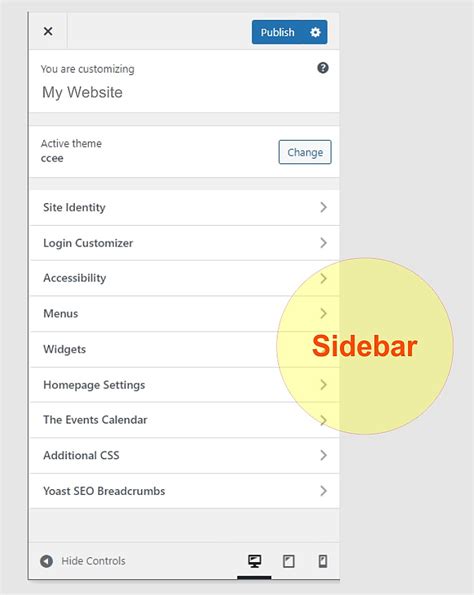 How to Restore Sidebar 的图像结果