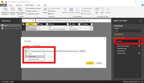 Image result for Query Parameter in Power Bi