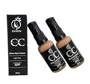 Zenbea CC Cream Light Tint for Makeup with Broad Spectrum SPF for Girls ...