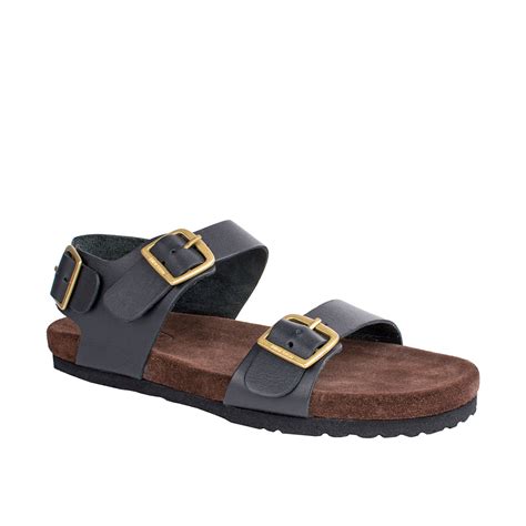 Buy Black Bill Mens Strap Sandals Online - Hidesign