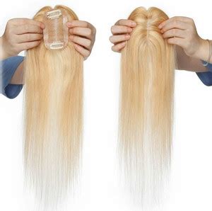 Ritzkart Women Topper/Patch for front baldness Cover Area, Feel Real ...