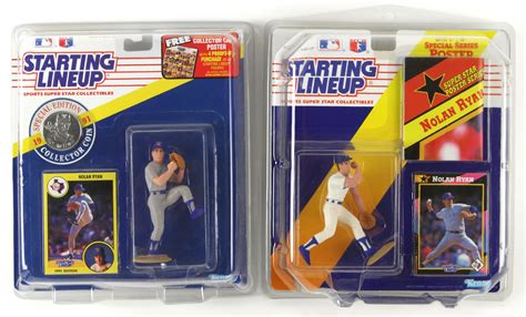 Lot Detail - 1988-97 Nolan Ryan MOC Starting Lineup Collection - Lot of 9
