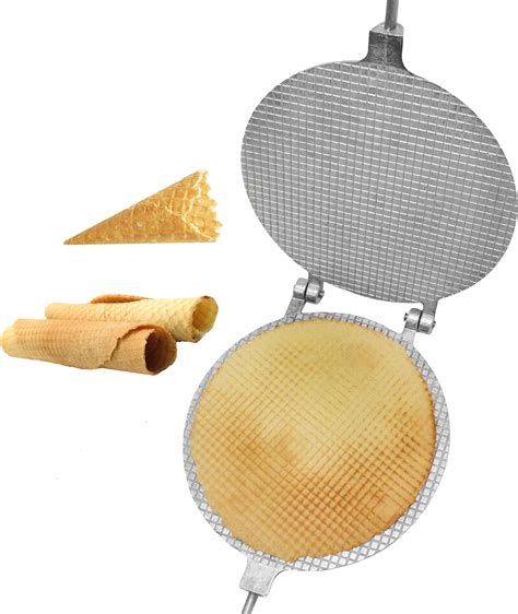 Amazon.com: Waffle Maker - Waffle Cone Maker - Krumkake Iron - Wafer ...