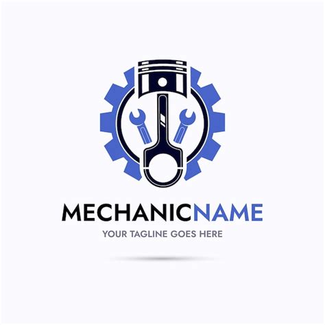 Mechanical engineering logo design | Free Vector