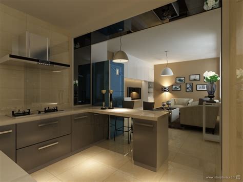開放式廚房設計 - Pixel Interior Design