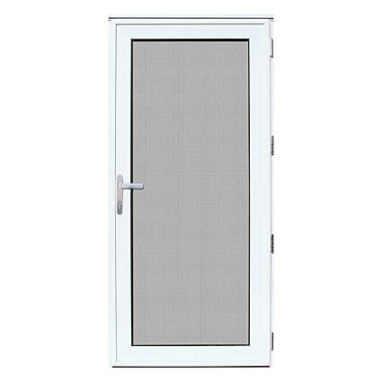 Titan 36x80 Meshtec Ultimate Security Storm Door | Aluminum Full View ...
