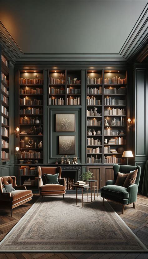 Image result for Home Library Room Design