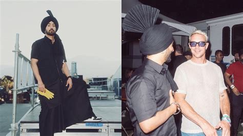 IN PHOTOS: Diljit Dosanjh gives a glimpse into his historic moment at ...