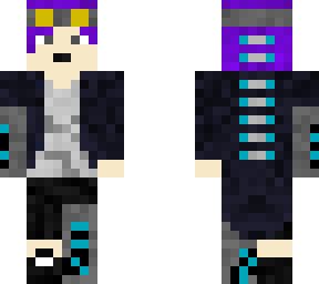 Image result for Minecraft 3D Skin Cyberpunk Java