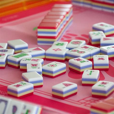 Custom Japanese Mahjong Tiles Hand Paint Multi Layers Advertising ...