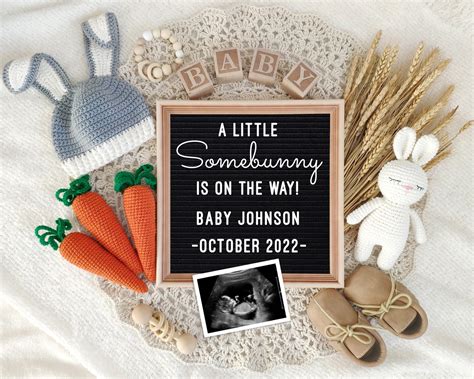 37 Easter Pregnancy Announcement Ideas Beautiful for Spring - Messy Bun ...
