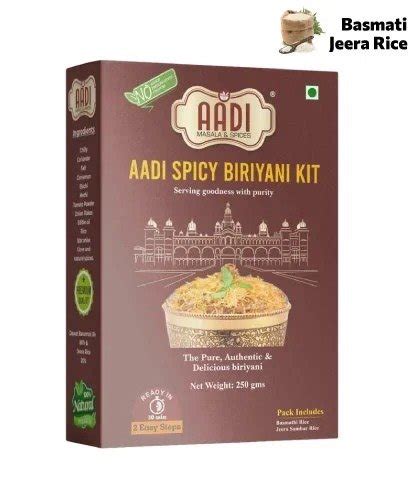 Veg Biriyani Rice Kit (Basmati + Jeera Rice) - Aadi Masala