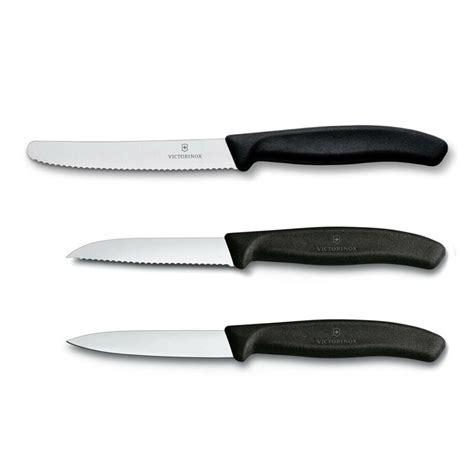 Victorinox Swiss Classic 6.7113.3 3 Knife Set, Black Price
