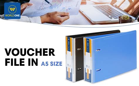 Worldone A5 Size PP Voucher File for A5 Size (Half of A4/photocopy ...