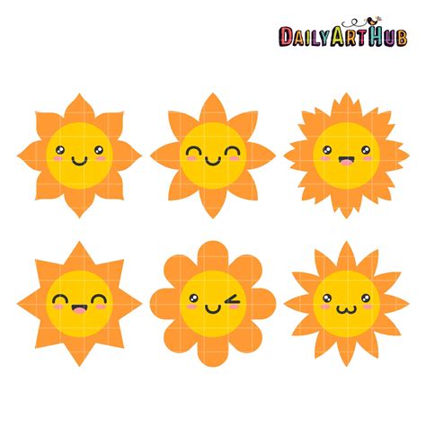 Cute Sun Clip Art