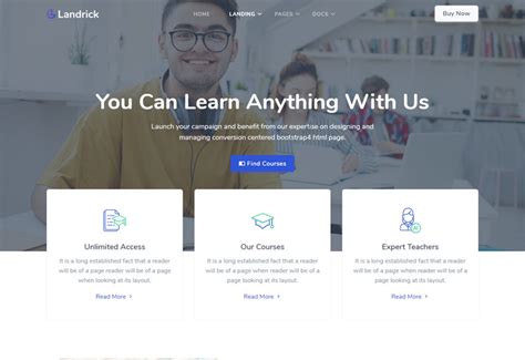 Landrick - Bootstrap 5 Multipurpose App, Saas & Software Landing ...