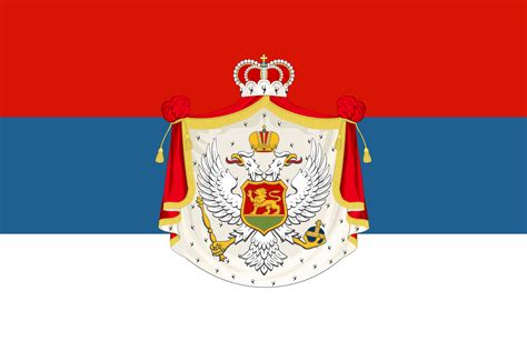 Better Kingdom of Montenegro Flag : r/vexillology - kingdom of montenegro