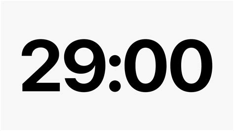 29 Minute Timer - YouTube