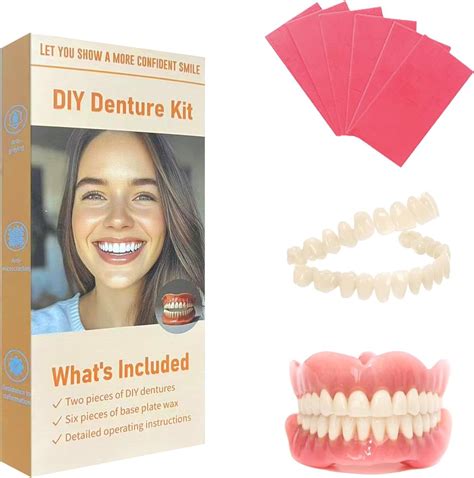 HEMOCRYPTIC Denture Do it Yourself Full Set of Top and Bottom India | Ubuy