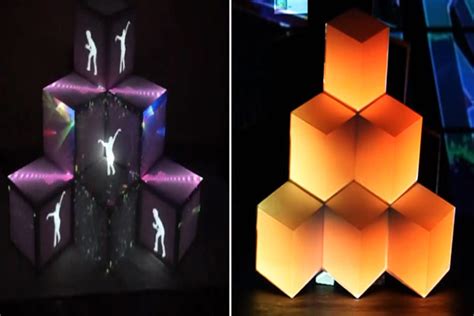 3D Cubes Projection Mapping