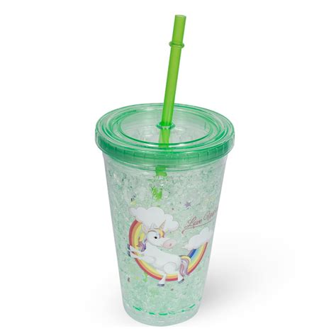 Buy URBAN MUNCH Freezing Gel Tumbler, 500ml, Plastic Ice Bar Cup with ...
