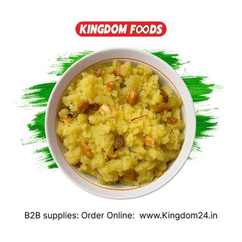 JUST2EAT Suji Ka Halwa – Frozen 1kg