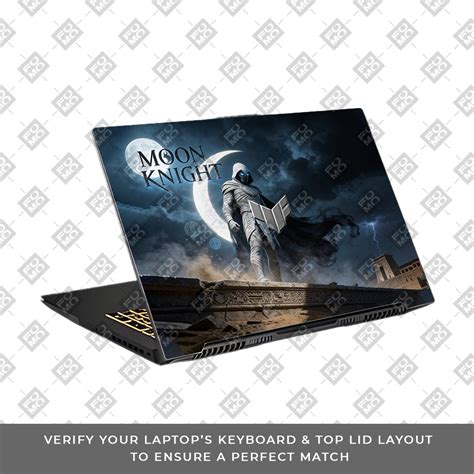 Moon Knight Lunar Vigil Asus TUF Gaming F17 FX707Z Laptop Skin