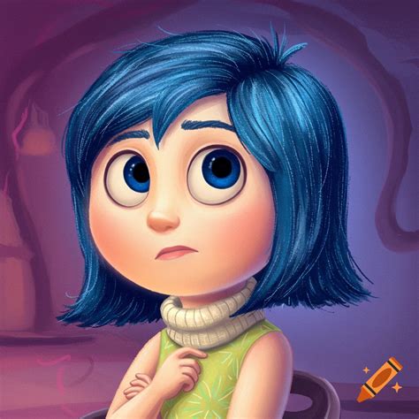 Delusional emotion inspired by Inside Out movie on Craiyon