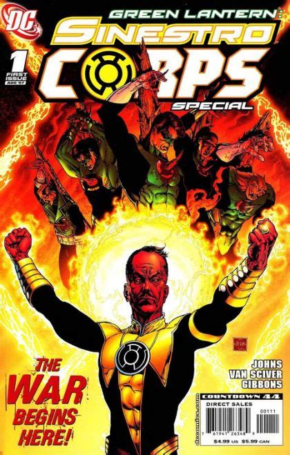 Green Lantern Sinestro Corps Special The Sinestro Corps War - Sinestro
