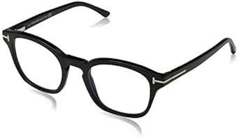 Buy Eyeglasses Tom Ford FT 5532 -B 01V shiny black/blue at Amazon.in