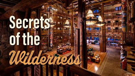 5 Hidden Disney's Wilderness Lodge Details