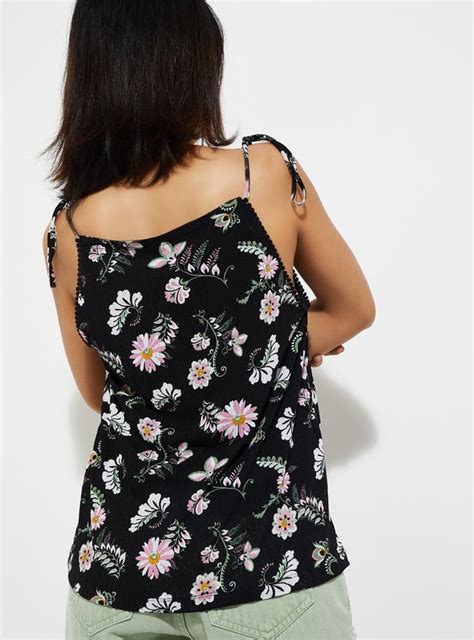 Buy URB_N Women Printed Strappy Top Online at just Rs. 599.0 ...