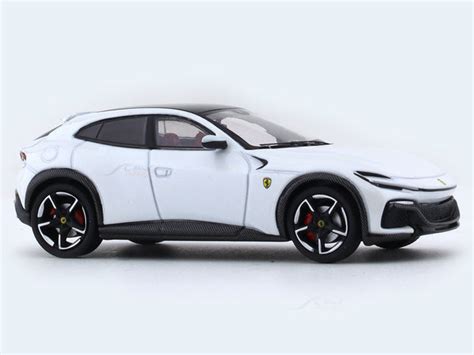 Ferrari Purosangue V12 white 1:64 Funny Model diecast scale car ...