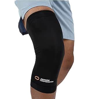 Buy Small : Copper Compression Recovery Knee Sleeve - Guaranteed ...