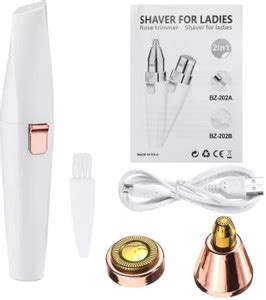 WHYN Electric Facial Hair Remover Razor For Women Face Nose Bikini ...