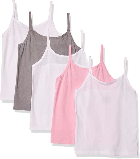 Buy Hanes Girls' Tagless Cotton Cami Multipack Online in India. B00XIOKYSS