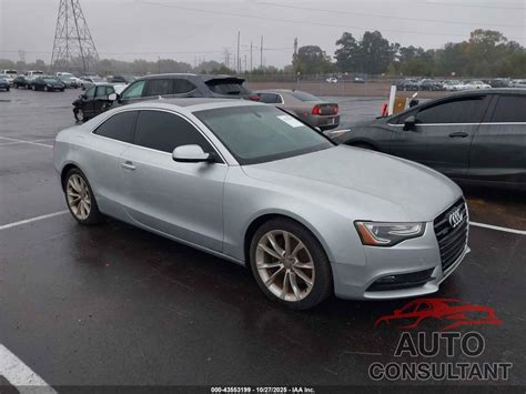 2013 AUDI A5 2.0T PREMIUM Flexible Fuel - WAULFAFR1DA000948