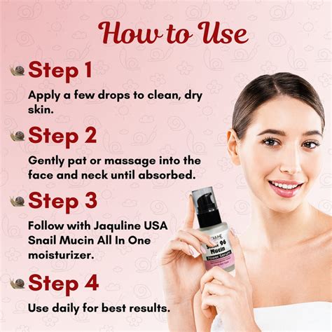 Jaquline USA Snail Mucin Power Serum 30ml, Hydrating Serum for Face ...