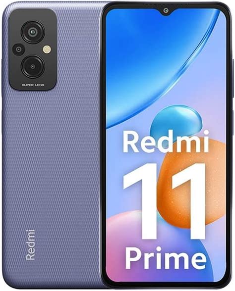 (Refurbished) Redmi 11 Prime (Peppy Purple, 4GB RAM 64GB ROM) | Prime ...