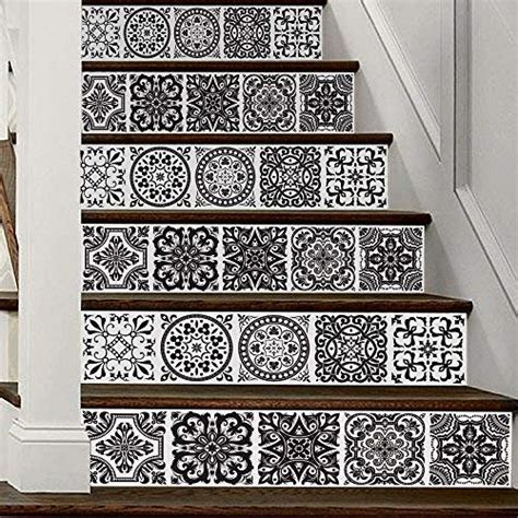Yizunnu Stair Step Decals Stickers Stair Riser Decals Peel and Stick ...