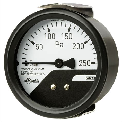 40412096 WIKA | WIKA 4 to 6 mm Analogue Differential Pressure Gauge ...