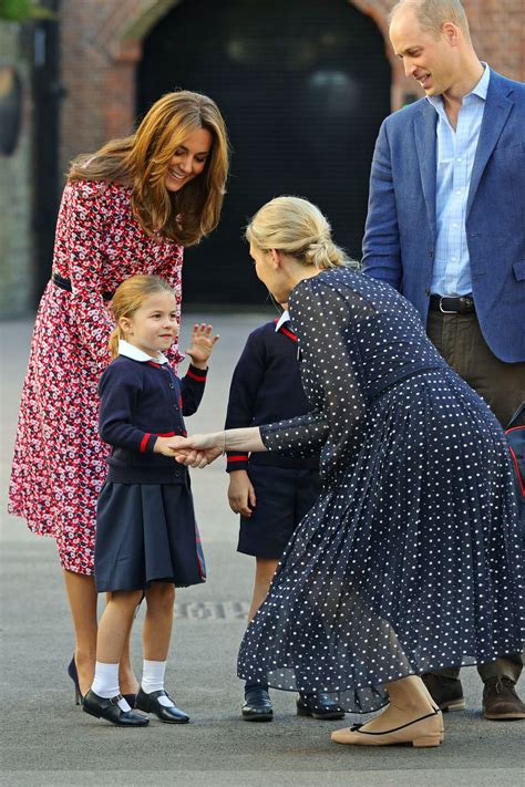 Princess Charlotte arriving for her first day of school is the cutest ...