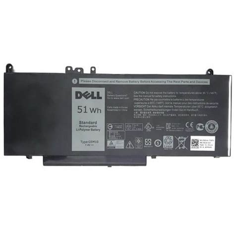 Dell G5m10 Laptop battery [ORIGINAL] - G5M10 7.4V 51Wh