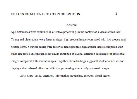 APA Format Abstract Example 的图像结果