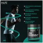 Buy INLIFE Pre-Workout Supplement Powder - 200mg Caffeine, Orange, Pre ...