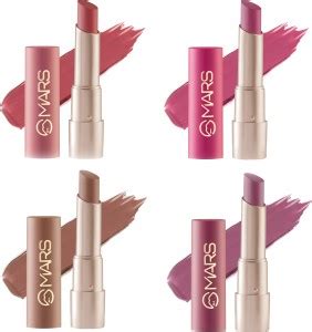 MARS Highly Pigmented Creamy Matte Lipstick Pack Of 4 - Price in India ...
